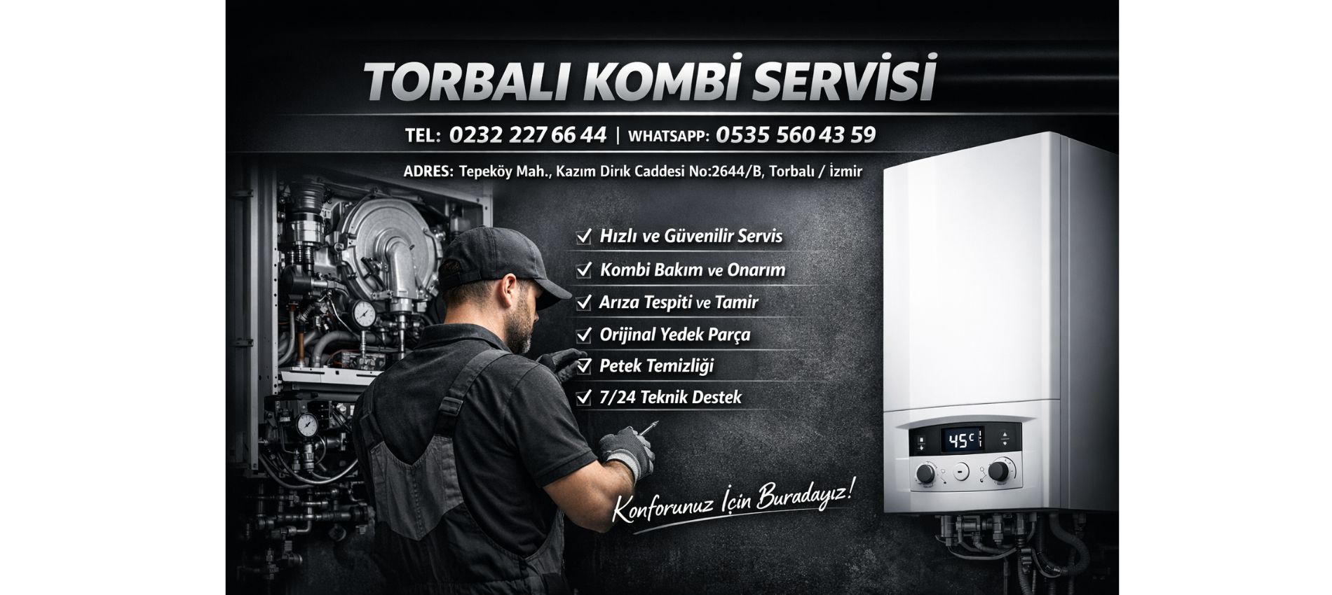 Torbalı Kombi Servisi